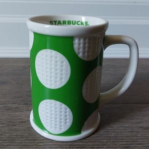 Starbucks golf ball 16 oz mug. New 2006